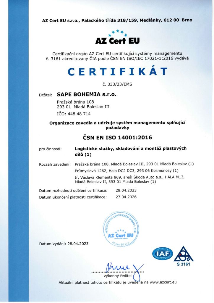 ISO 14001:2016